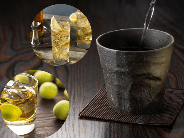 お湯割りのイメージ